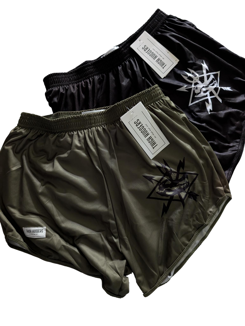 Pre-Order Green SMU Thigh Huggers