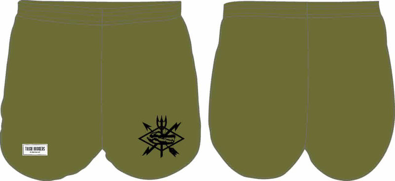 Pre-Order Green SMU Thigh Huggers