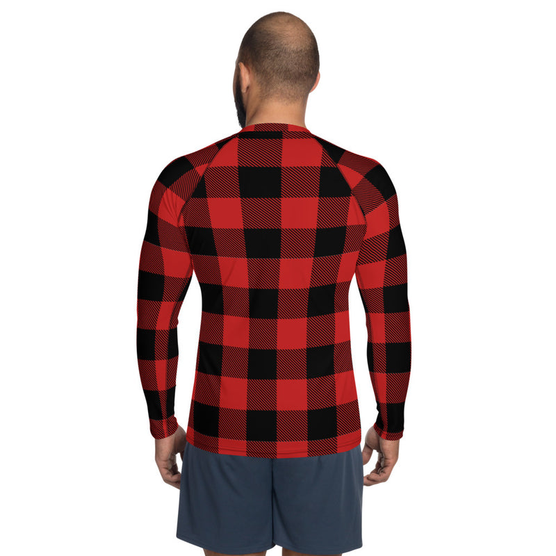 Bison Rash Guard Basic Buffalo Men's Rash Guard – thighhuggers