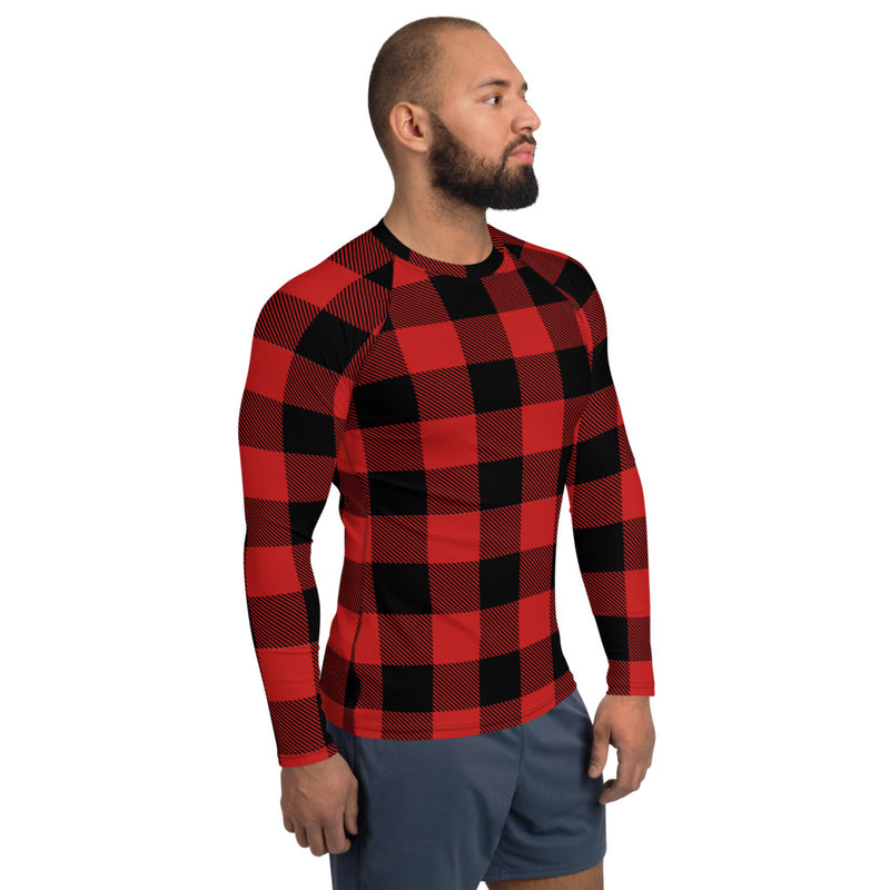 Bison Rash Guard Basic Buffalo Men's Rash Guard – thighhuggers