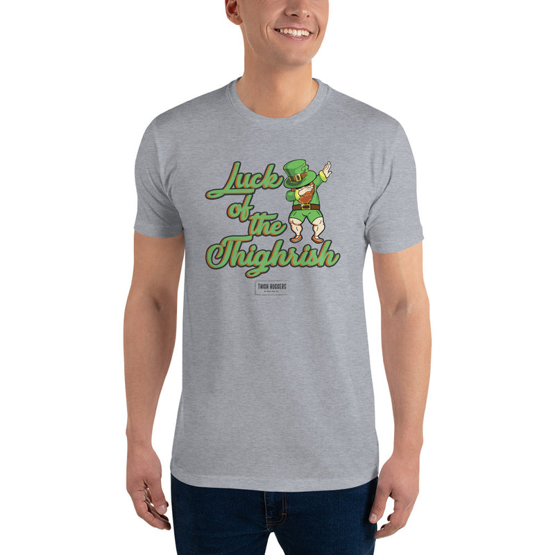 Men's Luck Of The Thighrish Dab T-shirt