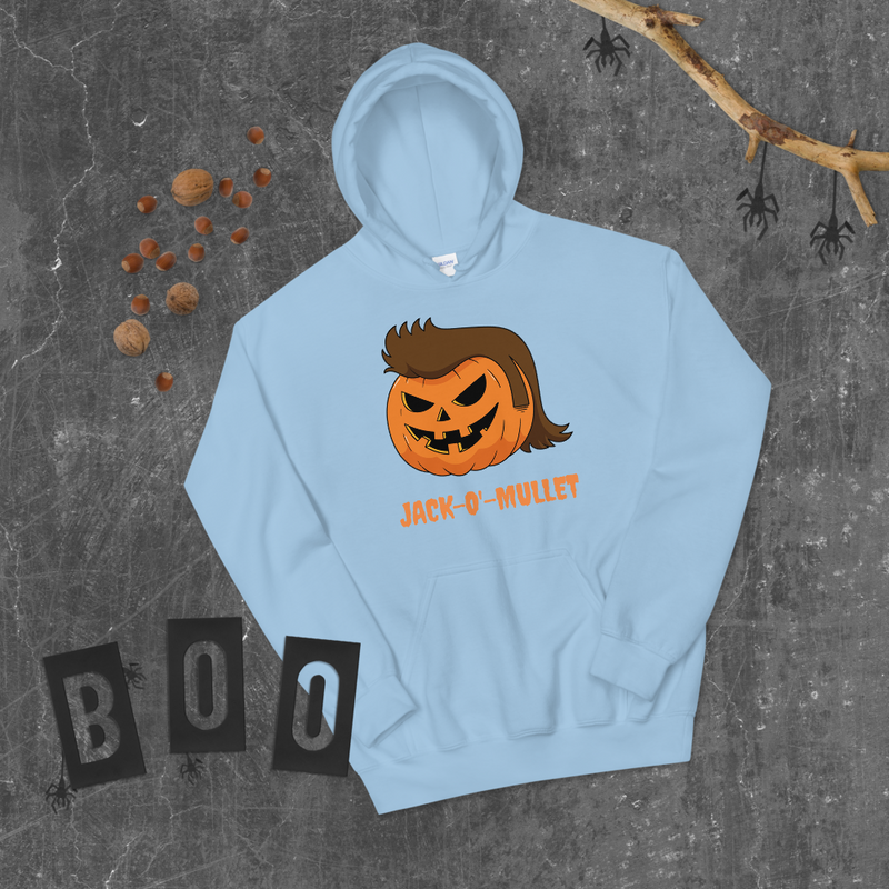 Pumpkin Mullet Unisex Hoodie