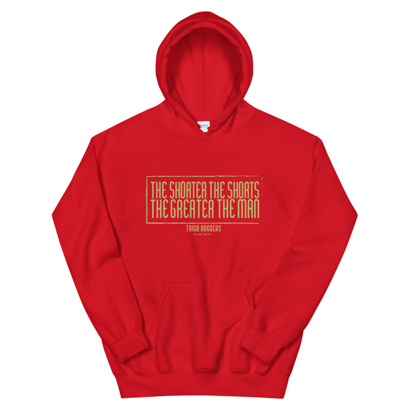 The Shorter The Shorts Men's Hoodie