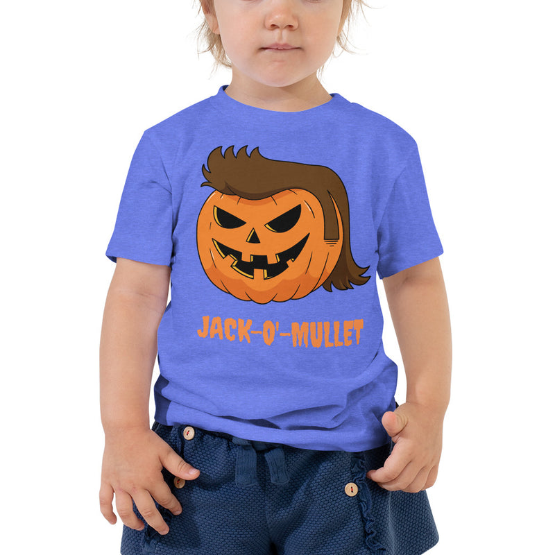 Pumpkin Mullet Toddler Short Sleeve Tee