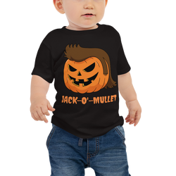 Pumpkin Mullet Baby Jersey Short Sleeve Tee