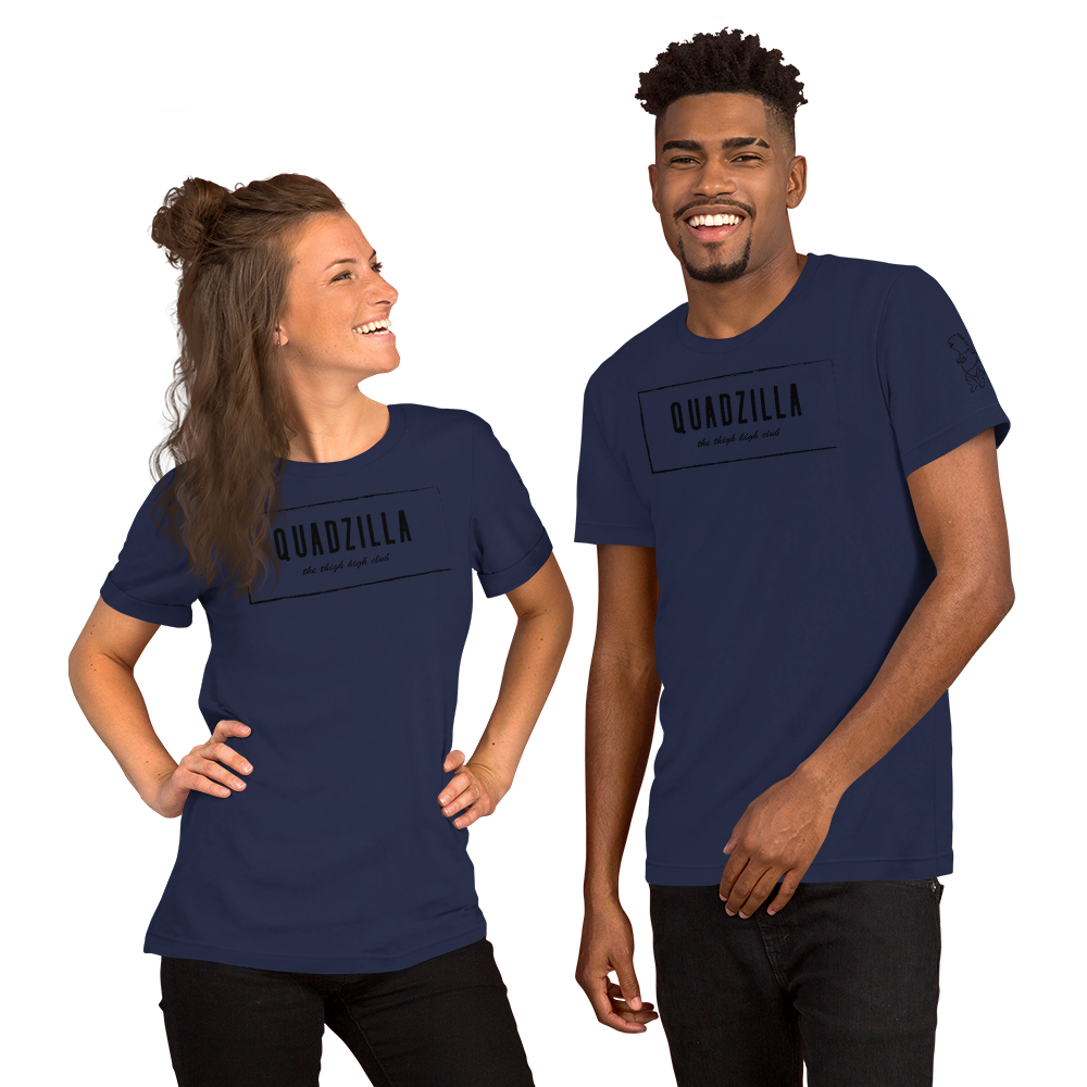 Quadzilla Unisex Short-Sleeve Unisex T-Shirt – thighhuggers