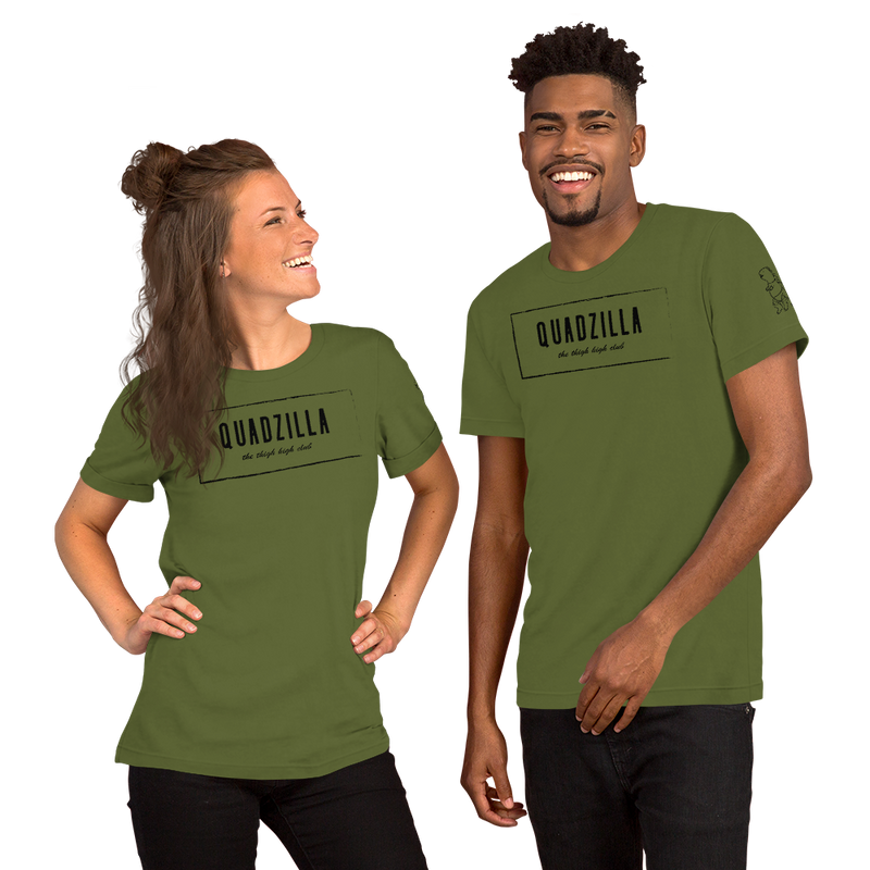 Quadzilla Unisex Short-Sleeve Unisex T-Shirt – thighhuggers