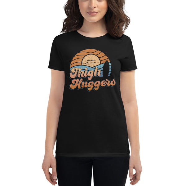 Women's Thigh Hugger Retro Summer T-shirt
