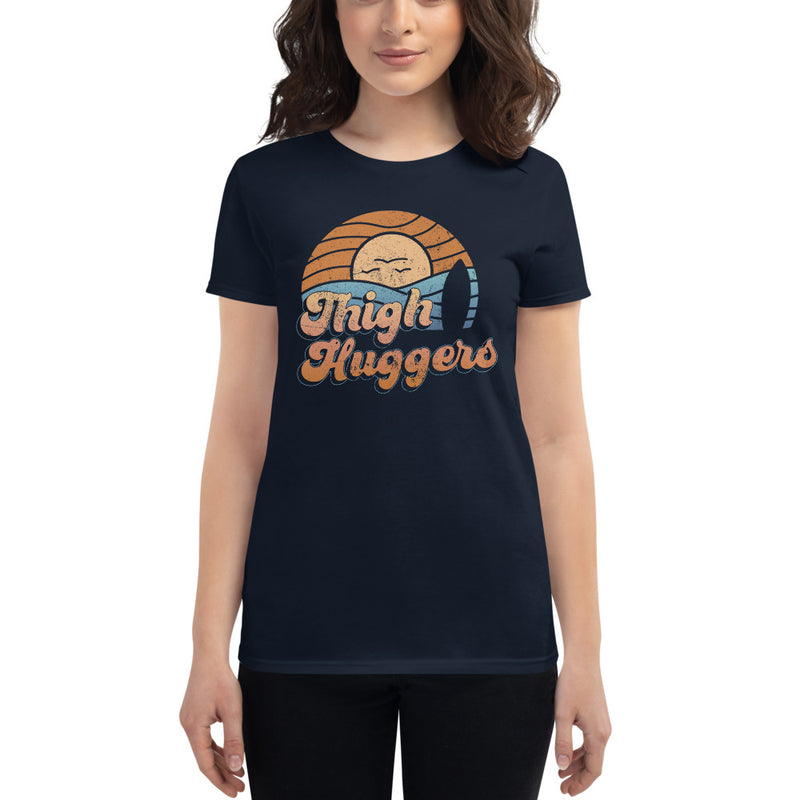 Women's Thigh Hugger Retro Summer T-shirt